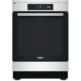 WHIRLPOOL WS68IQ8APX/E 83 Lt Inox Ηλεκτρική Κουζίνα  Επαγωγική