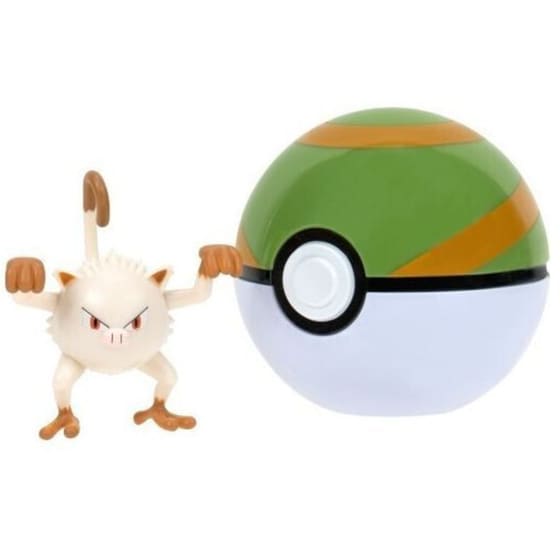 Jazwares Φιγούρα Pokemon Poke Ball Clip N Go Mankey image 6