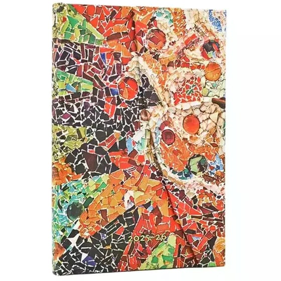 Ημερολόγιο Εβδομαδιαίο Paperblanks 18M 2025-2026 Mini Gaudi's Sun image 0