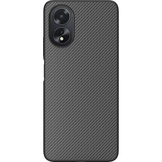 Θήκη Oppo A38 - AlwaySmart Aramid Fiber Textured Leather Protective Case - Black image 0