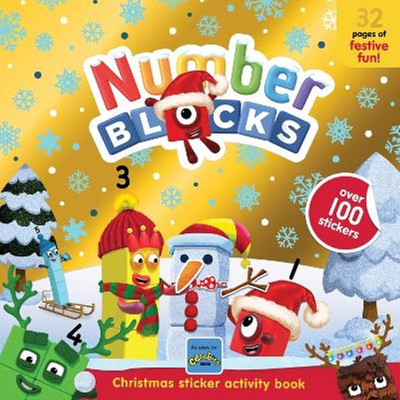 Numberblocks Christmas Sticker Activity Book image 0