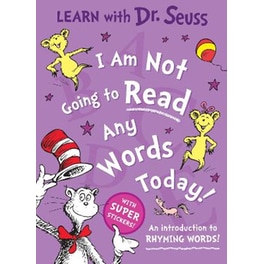 I Am Not Going to Read Any Words Today