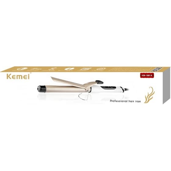 Ψαλίδι Μαλλιών Kemei KM-1001A Λευκό/Χρυσό image 5