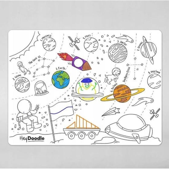 Χαλάκι Ζωγραφικής Hey Doodle Outer Space Large image 3