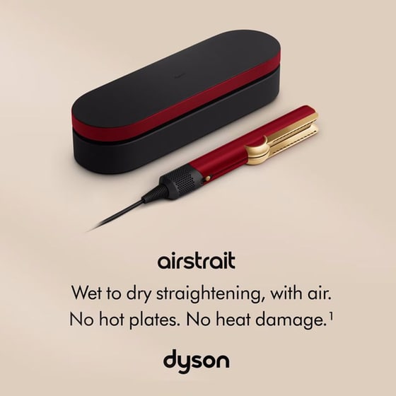 Ισιωτικό Μαλλιών DYSON Airstrait™ HT01 Red Velvet/Gold 1600 W image 6