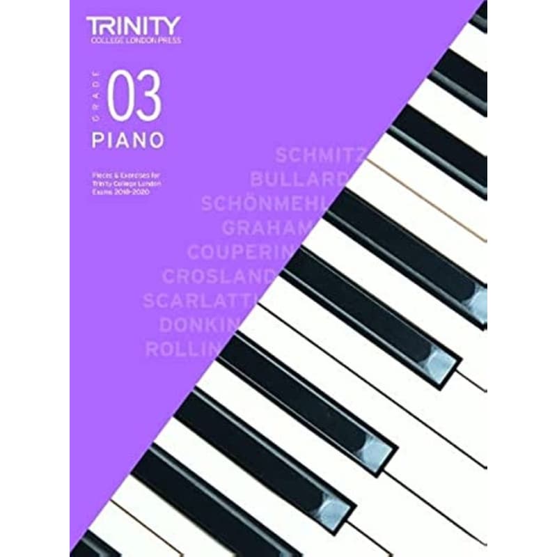 Trinity College London Piano Exam Pieces Exercises 2018-2020. Grade 3