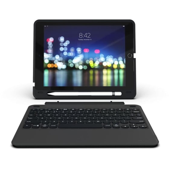 Θήκη Tablet Apple iPad Pro 12.9" (2020) - ZAGG Slim Book Go με πληκτρολόγιο - Black image 1