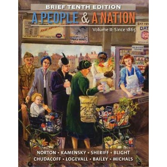 People and a Nation, Volume II: Since 1865, Brief Edition image 0