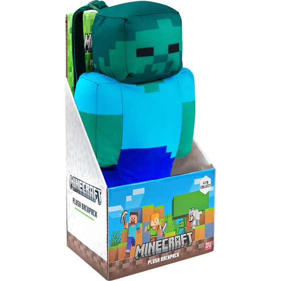 Λούτρινο Minecraft Backpack (30cm) 1 Τμχ - Τυχαία Επιλογή Σχεδίου image 6