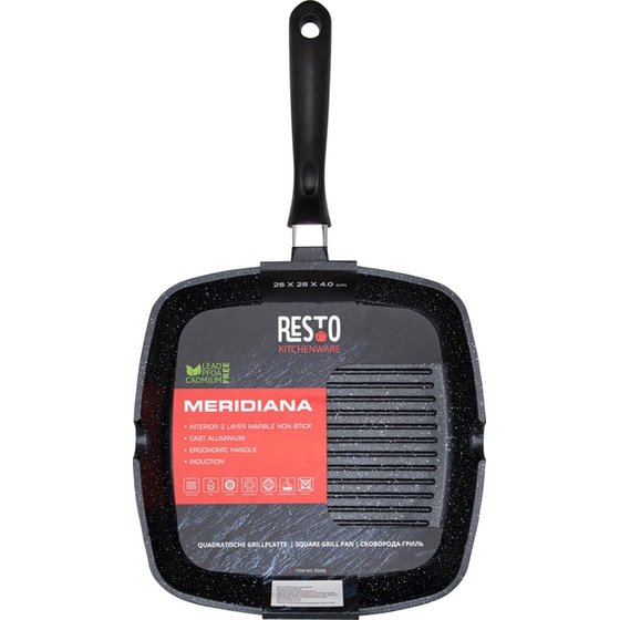 Αντικολλητικό Τηγάνι RESTO Meridiana 93406 από Αλουμίνιο 28 cm image 2