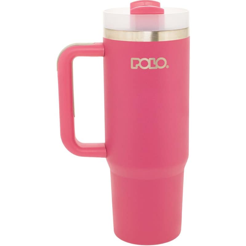 Ποτήρι Θερμός Polo Ροζ 900 ml