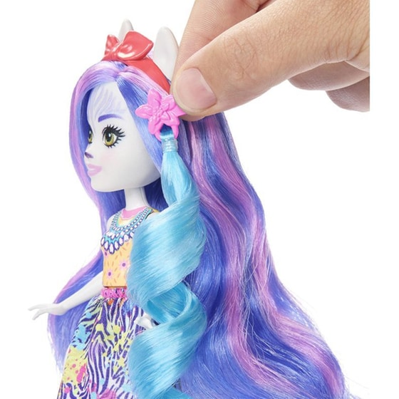 Κούκλα Mattel Enchantimals Glam Party Ζέβρα image 4