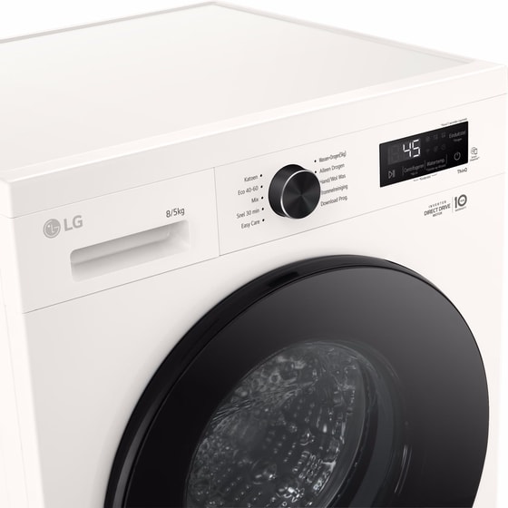 LG W4X1085NWB 8kg/5kg Λευκό Πλυντήριο Στεγνωτήριο image 7