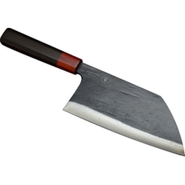 Μπαλτάς Dao Vua Kurouchi V2 Kiri Cleaver Ανοξείδωτος 32 cm - Μαύρο