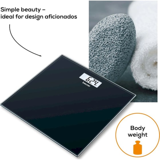 Ψηφιακή Ζυγαριά Σώματος Beurer GS 10 Μαύρη image 5