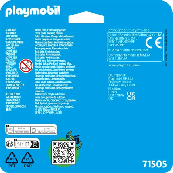 PLAYMOBIL® Action Heroes DuoPack Κλέφτης και Αστυνόμος (71505) image 3