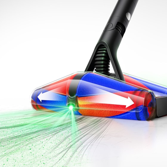 DYSON PENCILVAC FLUFFYCONES 14.6 V 0.08 L Μαύρο Σκούπα Stick image 11