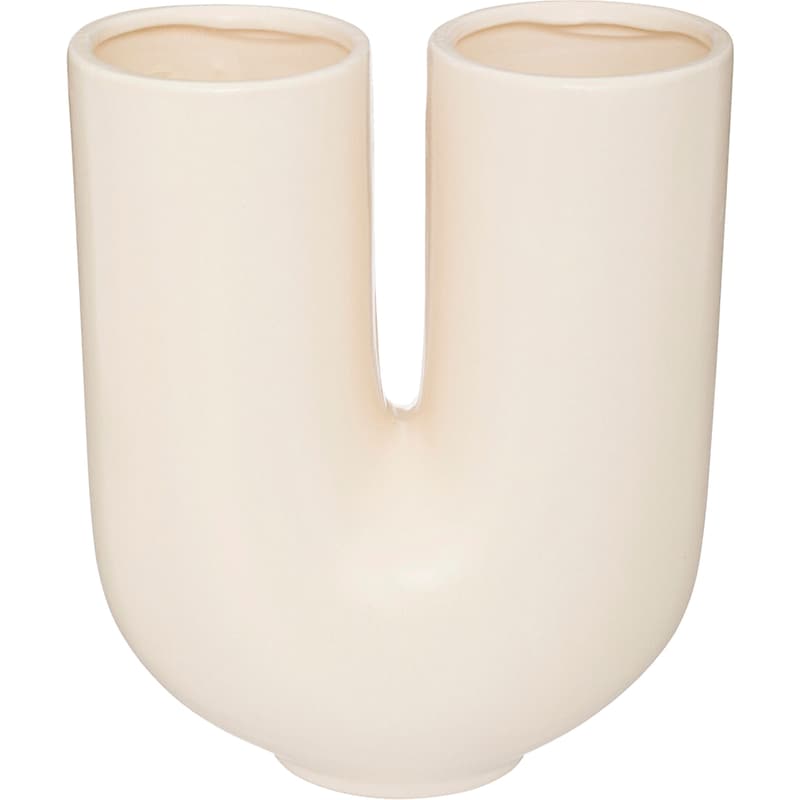 Διακοσμητικό Βάζο Spitishop Κεραμικό 11.4x25cm - Μπεζ SPITISHOP