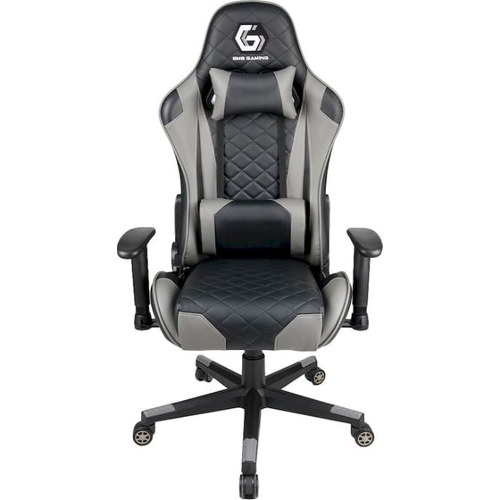 Gaming Καρέκλα Gembird GC-03-BG από Τεχνητό Δέρμα - Μαύρο/ Γκρι image 2