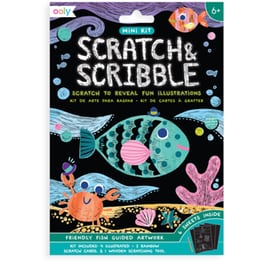 Παιχνίδι Ζωγραφικής 12 Εποχές Scratch & Scribble Friendly Fish