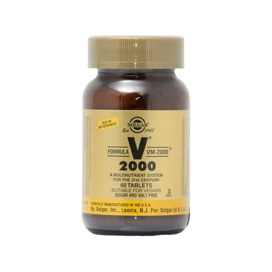 Solgar Formula Vm-2000 - 60 τάμπλετες image 0