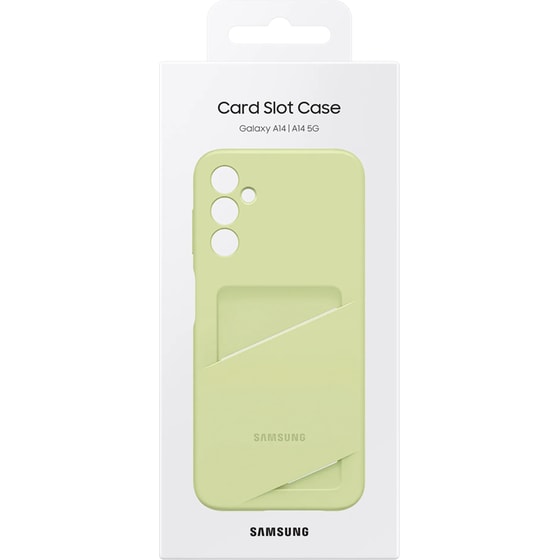 Θήκη Samsung Galaxy A14 4G/5G - Samsung Card Slot - Lime image 5