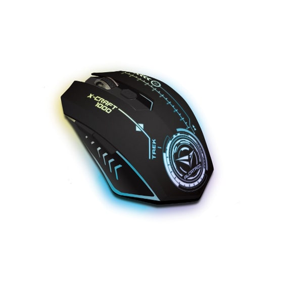 Ασύρματο ποντίκι Alcatroz XCraft 1000 Τrek Gaming Mouse image 2