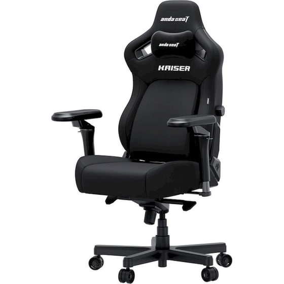 Καρέκλα Gaming Anda Seat Kaiser 4 V2 XLarge με 6D Μπράτσα Υφασμάτινη - Μαύρη image 3