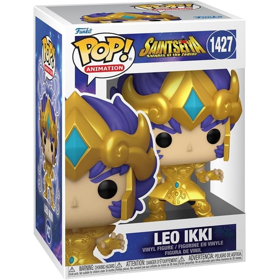 Funko Pop! Animation - Saint Seiya: Knights of the Zodiac - Leo Ikki #1427 image 1