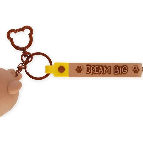 Κασετίνα Σιλικόνης Legami Mini Kawaii με Μπρελόκ Teddy Bear image 3