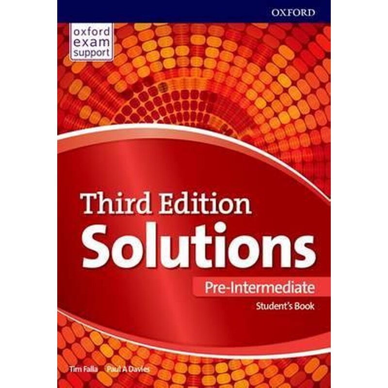 Solutions- Pre-Intermediate- Students Book - Leading the way to success