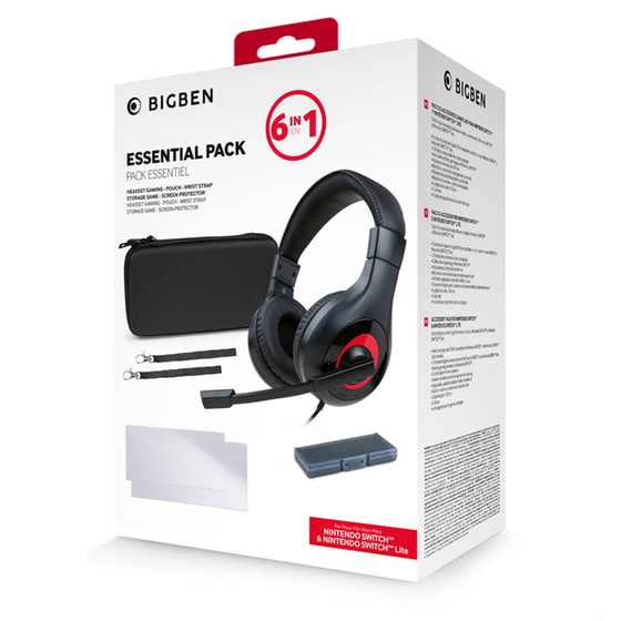 Bigben Essential Pack Gaming Ενσύρματα Ακουστικά 3.5 mm - Μαύρα image 1
