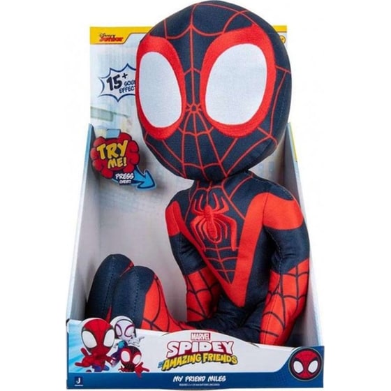 Λούτρινο Jazwares Spidey Miles Morales Με Ήχο 40εκ image 1