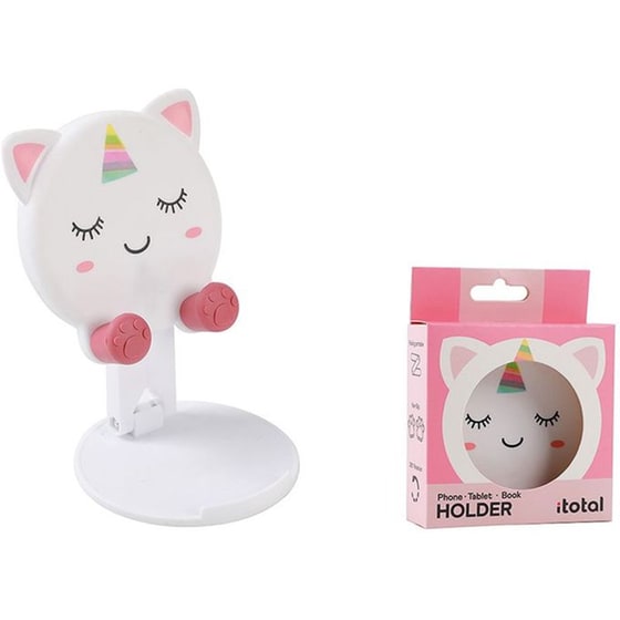 Βάση Γραφείου για Κινητό i-Total Unicorn Cat image 0