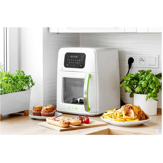 Φριτέζα Αέρος SENCOR SFR 5400WH με Πόρτα 1800 W 11 L Λευκό image 11
