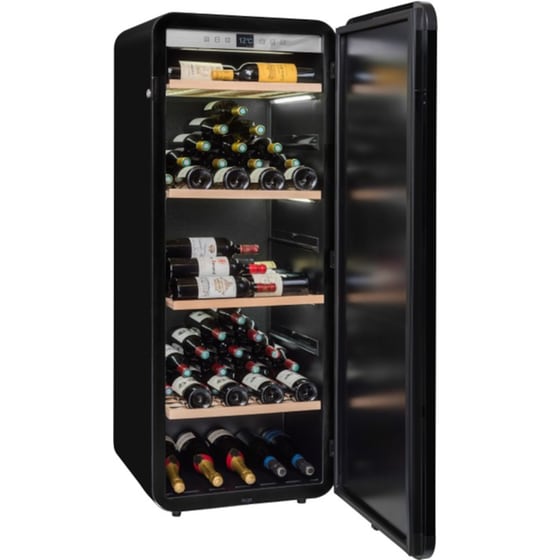 LA SOMMELIERE APOGEE150 για 147 Μπουκάλια με Κλείδωμα και LED φωτισμό Μαύρο Συντηρητής Κρασιών image 1
