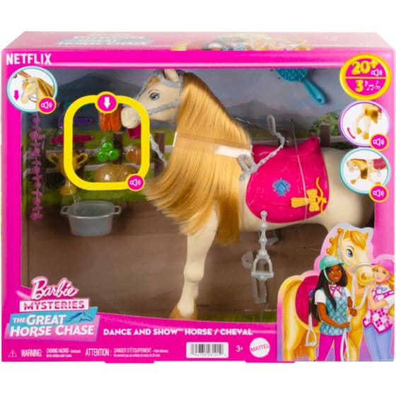 Άλογο Barbie The Great Horse Chase Με Ήχους (HXJ42) image 4