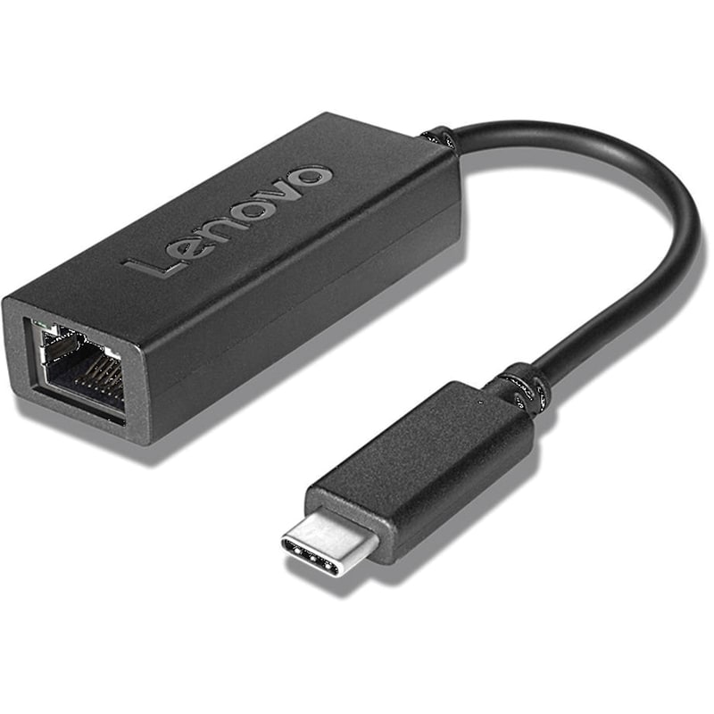 Lenovo Αντάπτορας Δικτύου Ενσύρματης Σύνδεση USB-C σε RJ45 Ethernet 100Mbps