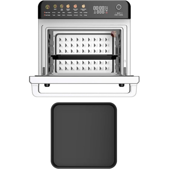 TURBOTRONIC TT-AFO310 34 Lt Ασημί Ηλεκτρικό Φουρνάκι image 7