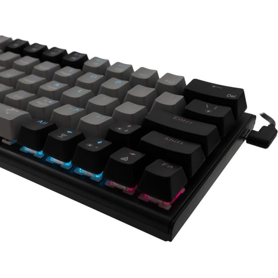 White Shark Wakizashi Gaming Μηχανικό Ενσύρματο Πληκτρολόγιο RGB Μαύρο/Γκρι (US) image 3