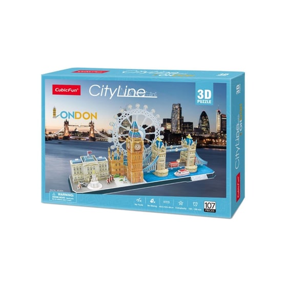 3D Παζλ City Line London (107 Κομμάτια) image 1