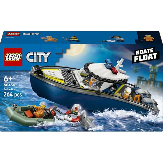 LEGO® City Καταδίωξη με Αστυνομικό Σκάφος (60456) image 0