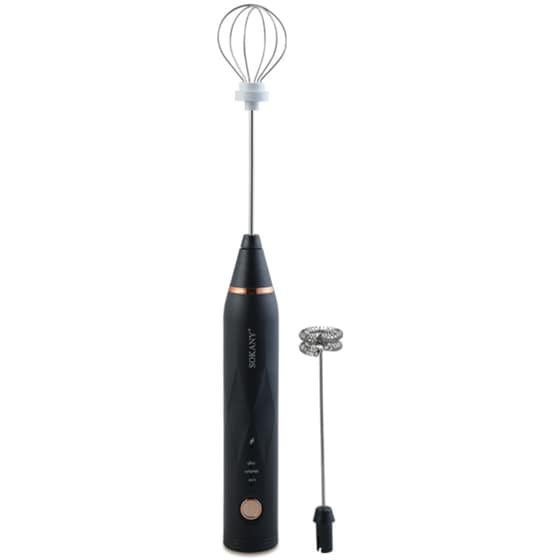 SOKANY SK-201A-BLACK Μαύρη Φραπεδιέρα Χειρός image 0