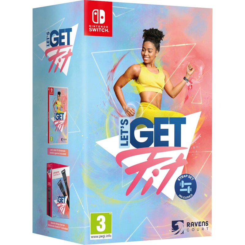 Nintendo Switch Game – Lets Get Fit Bundle