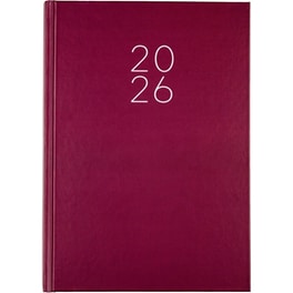 Ημερολόγιο Ημερήσιο Coolbee 2026 Burgundy 17x24cm