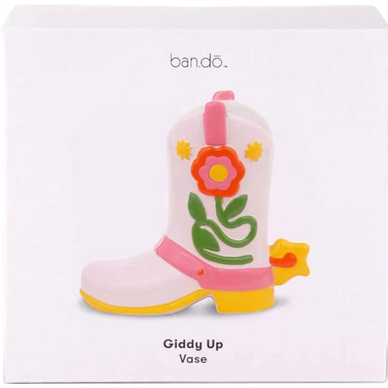Διακοσμητικό Βάζο Ban.do Giddy Up Κεραμικό 15.2x14 cm- Πολύχρωμο image 2