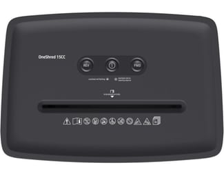 Καταστροφέας εγγράφων HP OneShred 15CC – 2803 Cross Cut P4 – 15 x A4 – 20L image 2