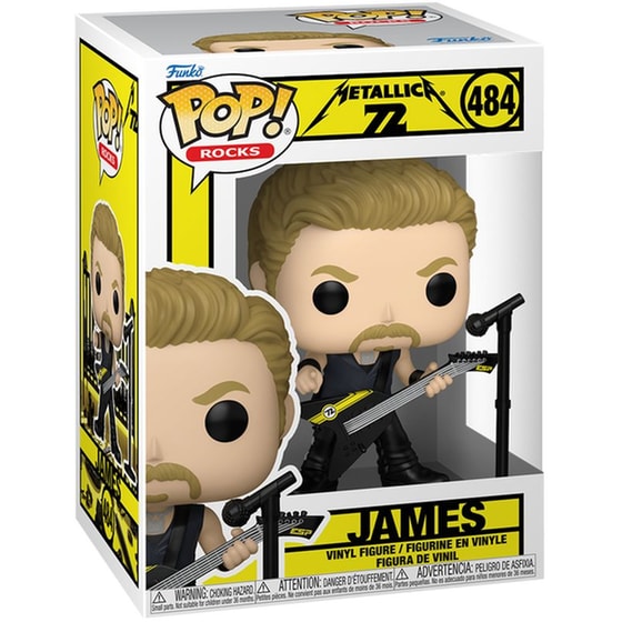Funko Pop! Rocks - Metallica - 72 Seasons - James #484 image 1