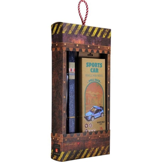 Λαμπάδα&nbsp;Synchronia&nbsp;Ξύλινο&nbsp;Pull&nbsp;Back&nbsp;Sports&nbsp;Car image 1