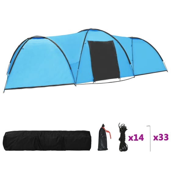 Σκηνή Igloo VidaXL για 8 Άτομα Καλοκαιρινή - Μπλε image 4